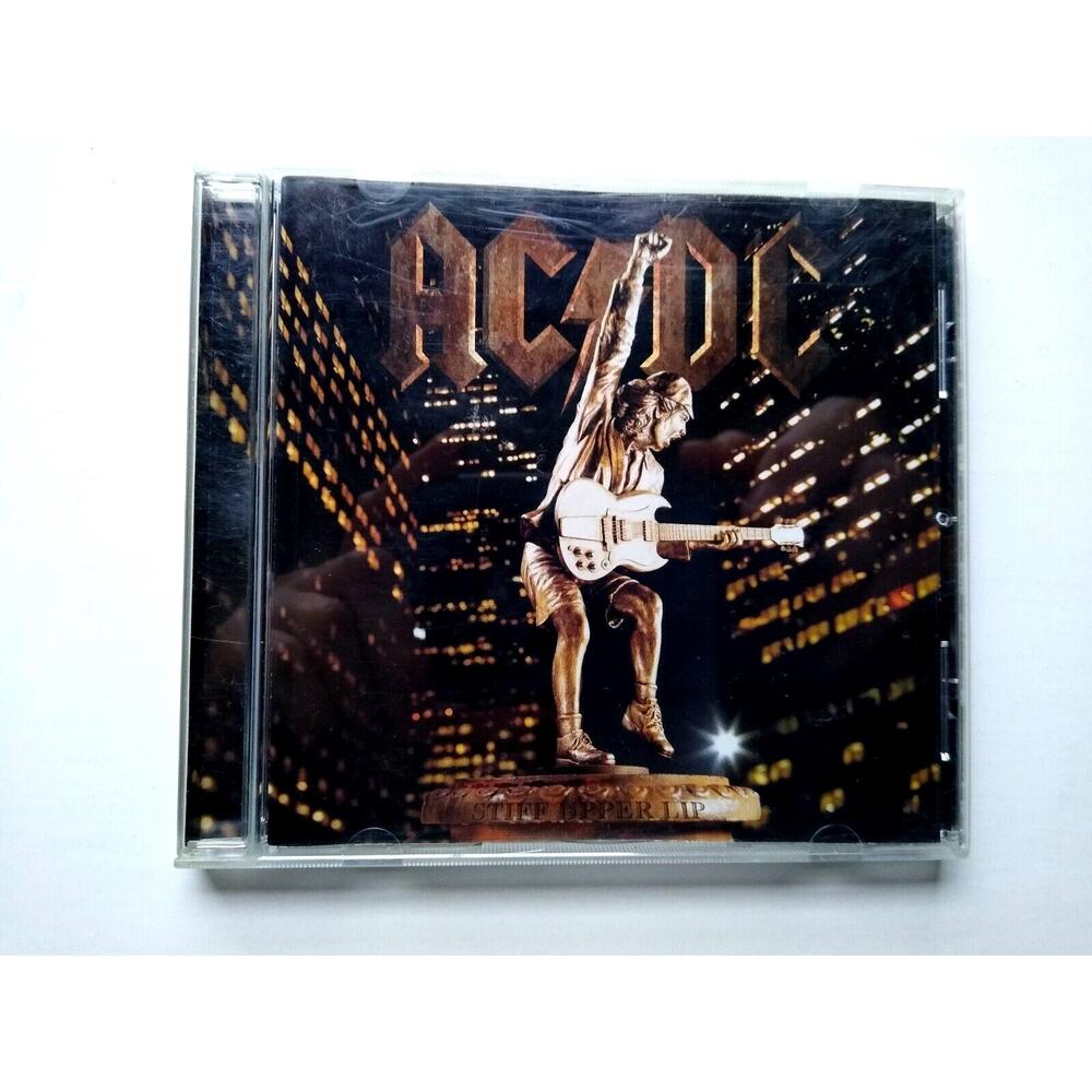 AC/DC Stiff Upper Lip CD 2000 Classic Hard Rock Heavy Metal Meltdown Damned